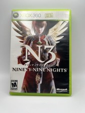 N3: Ninety-Nine Nights (Microsoft Xbox 360, 2006) Disc & Case TESTED