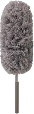 Microfiber Feather Duster Extendable Duster with 14"-33" Extra Stainless Steel P