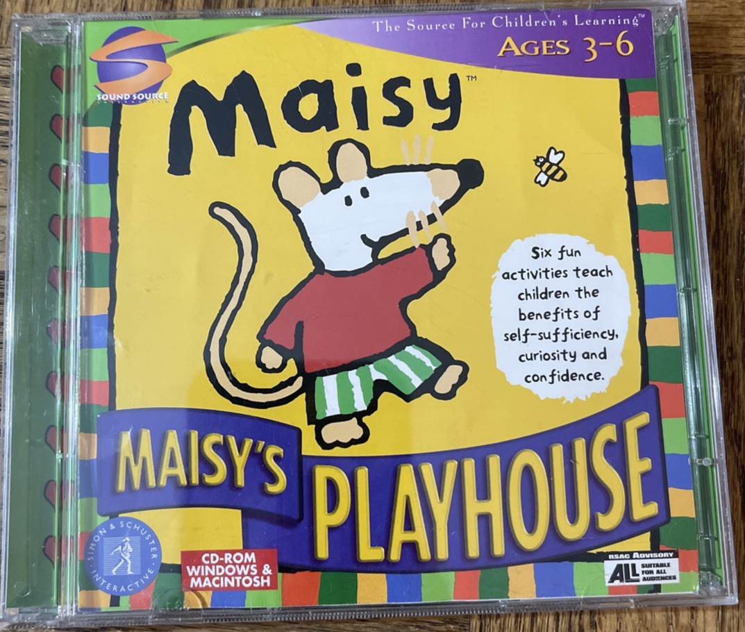 Maisy Playhouse PC CD Rom-Rare-SHIPS N 24 HOURS 739069602787| eBay