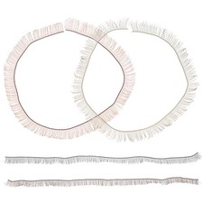 4Pcs Reusable Nylon Doll Eyelashes for Toys Assorted Colors Decorative