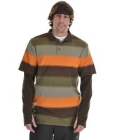 Burton Waffle First Layer Polo Haze Frat Stripe Mens Sz M on sale Burton Waffle First Layer Polo Haze Frat Stripe Mens Sz M on sale