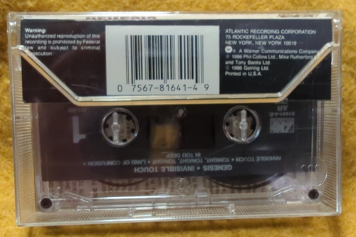 Invisible Touch by Genesis (Cassette, 1990) - Picture 2 of 4
