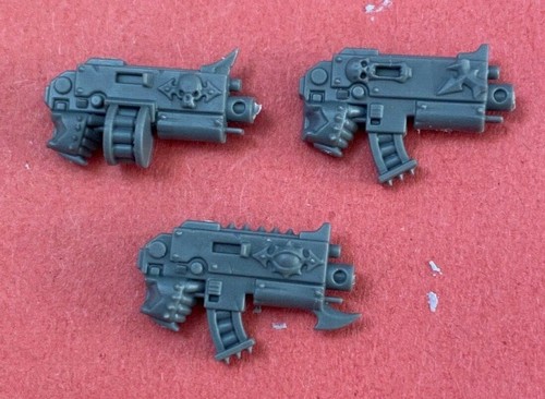 CHOSEN Chaos Space Marines 3 X BOLTERS -Bits 40k