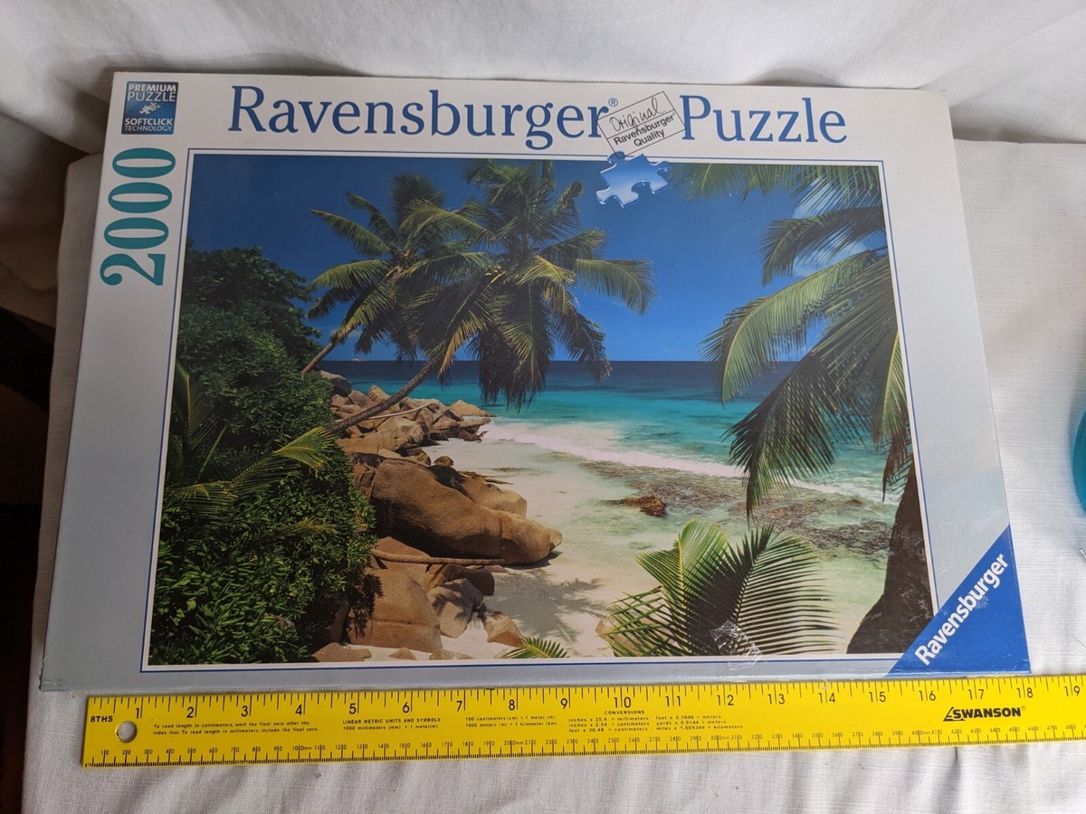 New & Sealed 2000 Piece Ravensburger Puzzle: SEYCHELLES 98x75