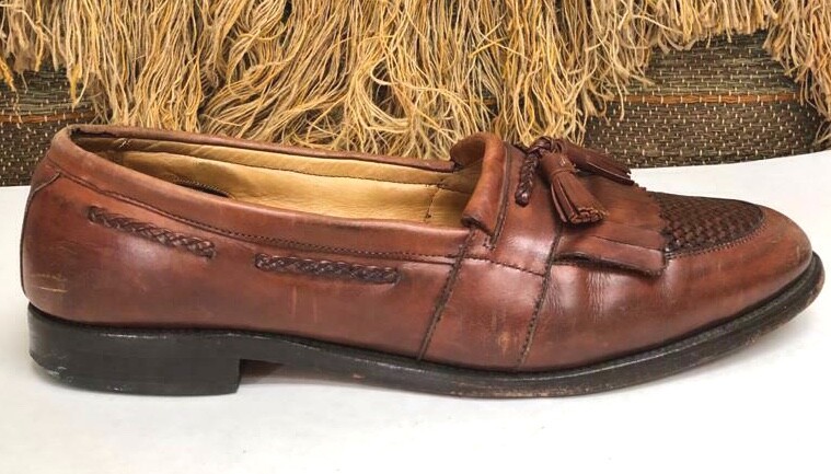 Allen Edmonds Cody Mens Brown 13 D Kiltie Tassel Loafer  display picture 2
