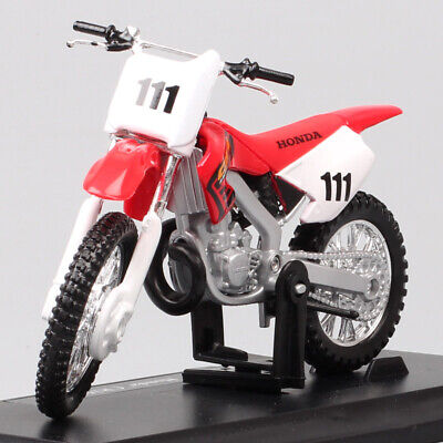  / Honda CR2 0R CR Motocross No. escala modelo Diecast Toy dirt bike Venta caliente