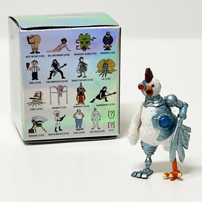 Robot Chicken 3'' Vinyl Mini Figure by Adult Swim Series 1 x Kidrobot