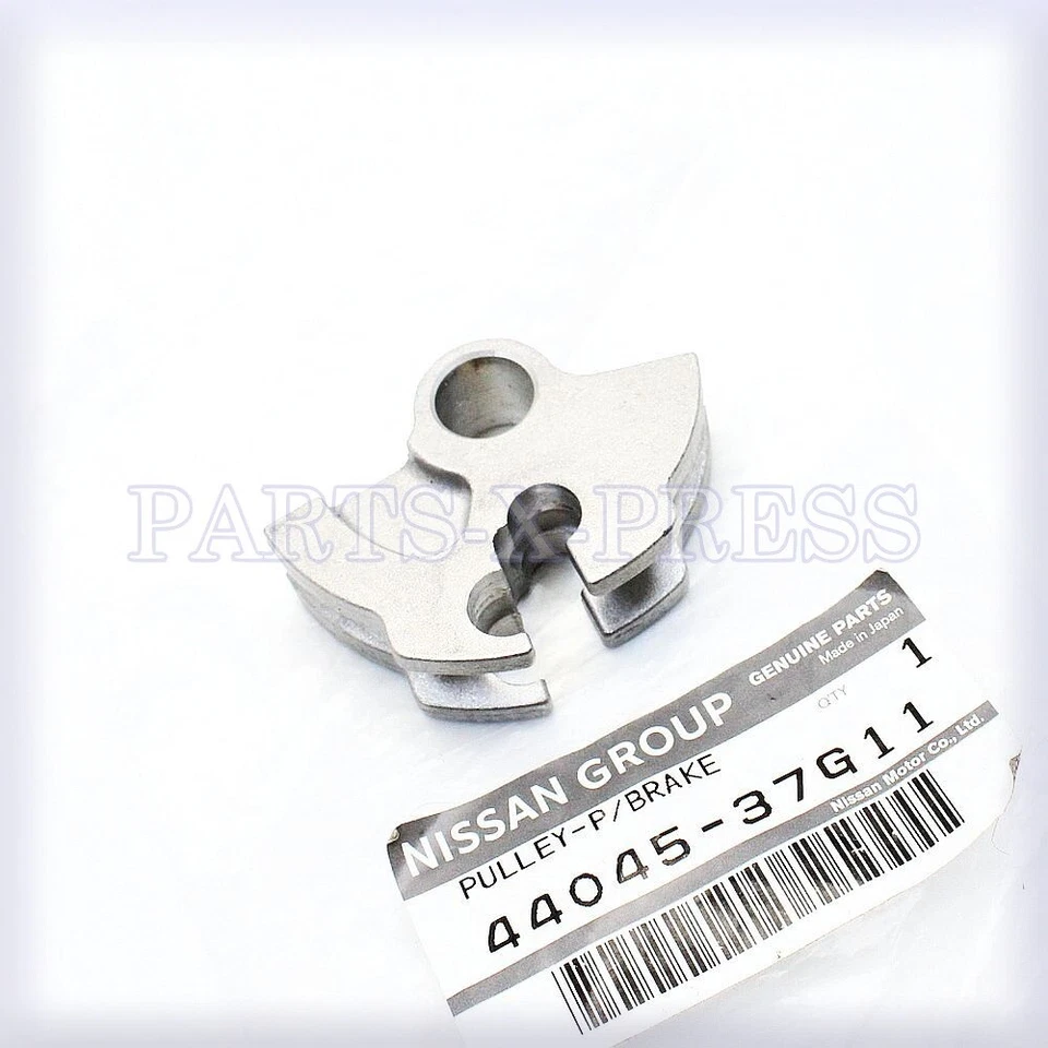 4404537G11 GENUINO OEM NISSAN PICKUP FRONTIER POLEA CABLE FRENO ESTACIONAMIENTO POLEA Foto 2 de 4