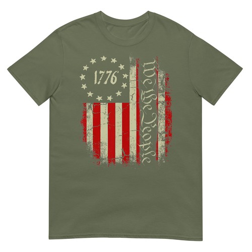 USA US Flag Patriotic 4th of July America T-Shirt - 第 13/19 張圖片