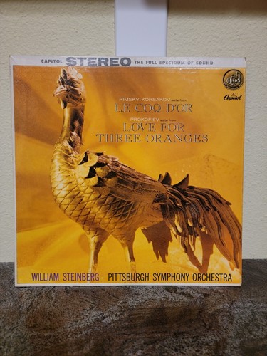 Unique LP: "Le Coq D'Or/Love For Three Oranges", Steinberg, Capitol, 1958, EXC