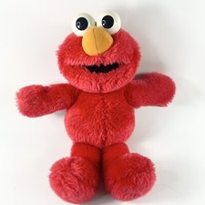 Tyco Sesame Street Elmo Loves You Talking 14" Plush Doll Jim Henson 1997 Stuffed