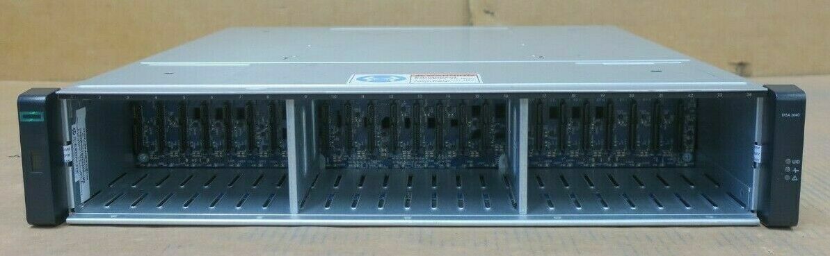 HP MSA 2040 Modular Smart Array SAN with Dual Controller 10Gb