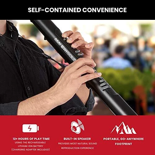 AKAI Professional EWI Solo - Instrumento electrónico de viento con altavoz incorporado Foto 3 de 3