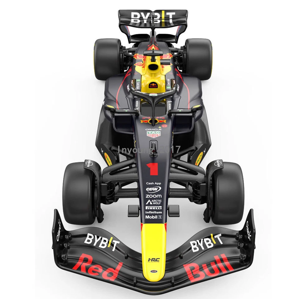 1:24 Scale F1 Red Bull RB19 Racing Car Diecast Model Car Collection for Men - Image 4 of 4