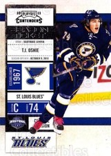 2010-11 Playoff Contenders #57 TJ Oshie