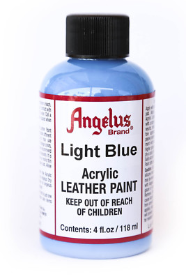 Angelus Brand Acrylic Leather Vinyl Paint shoes Waterproof Light Blue