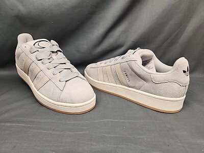 Adidas Men's Campus 00s Sneakers Suede Silver Grey Gum Size 9 NEW NO BOX!