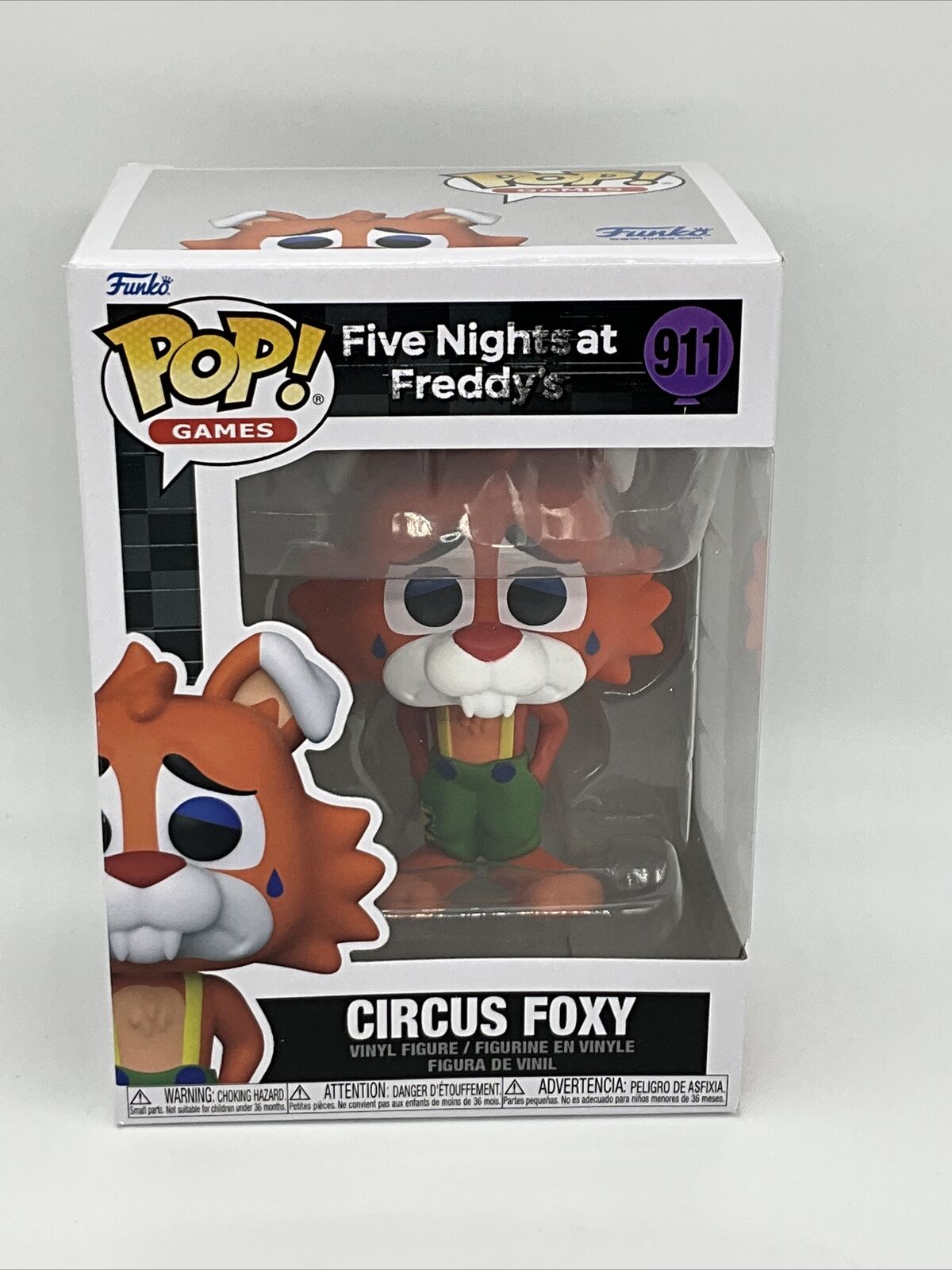 Funko Pop! Games: Five Nights At Freddy's 2 pack (Circus Foxy/ Circus Freddy)  