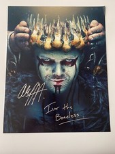 ALEX HOGH ANDERSEN In Person Signed Autograph 28x35cm VIKINGS