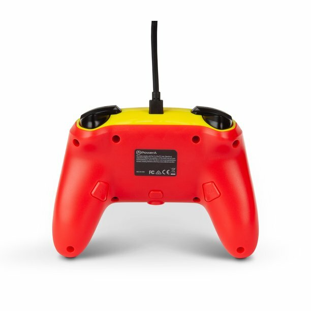 Pokemon Pikachu Nintendo Switch Pro Controller Power A