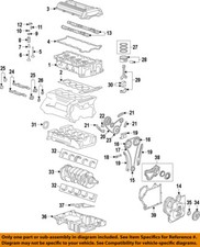 GM OEM-Engine Crankshaft Crank Seal 12591866