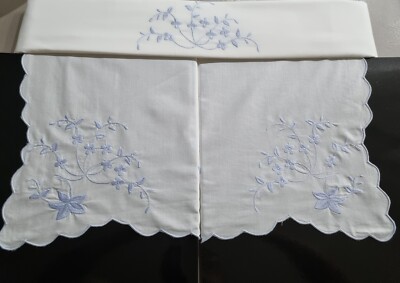 Percalle Pure Cotton Embroidered Sheet High Quality