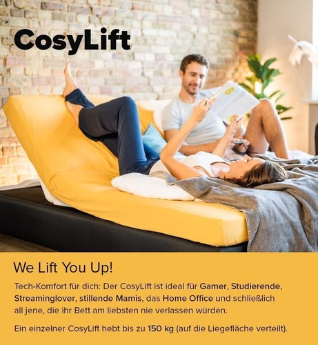 COSYWORLD Bundle 2 CosyLift + Sync-Kabel - Add On für Lattenrost & Boxspringbett - Bild 4 von 6