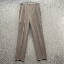 Vintage Ann Taylor Women's 6 Straight Leg Pants Brown High Waist Trousers NWT