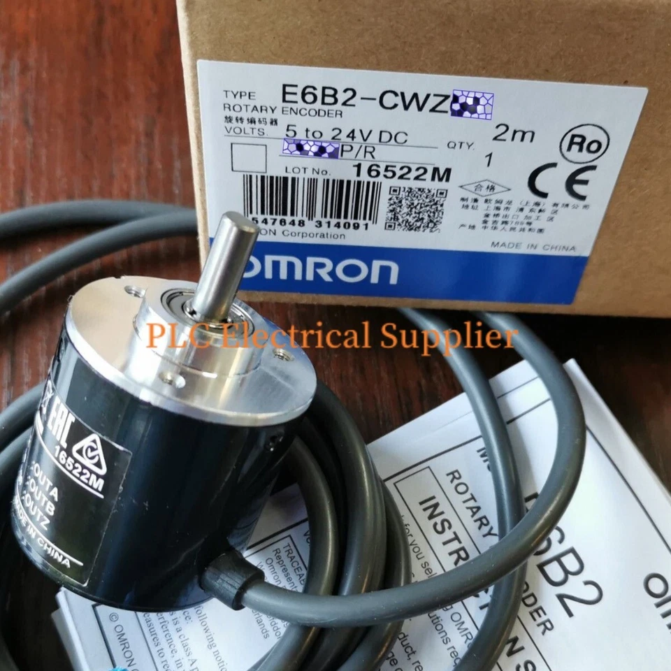 1PCS OMRON Incremental Rotary Encoder 1024p/r 12~24V DC E6B2-CWZ5B PNP 1024P - Image 2 of 4