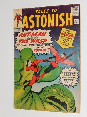 Tales To Astonish #44 June 1963 Marvel Comics ANT-MAN 1st App The WASP Origin