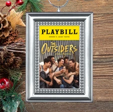 The Outsiders Broadway‎ Musical Playbill Christmas Tree Ornament