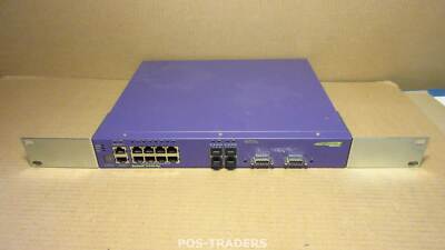 Extreme Networks X440-8p  16502 Summit 8x 1G POE-PLUS + 4x SFP Stack Switch 