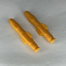 1990 Vtg Gi Joe General Small Missiles Lot of 2 Vehicle Part Piece Hasbro