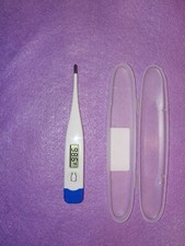 FARENHEIT LCD Digital Oral Thermometer WITH CASE. SHIPPED FROM USA Baby/Adult