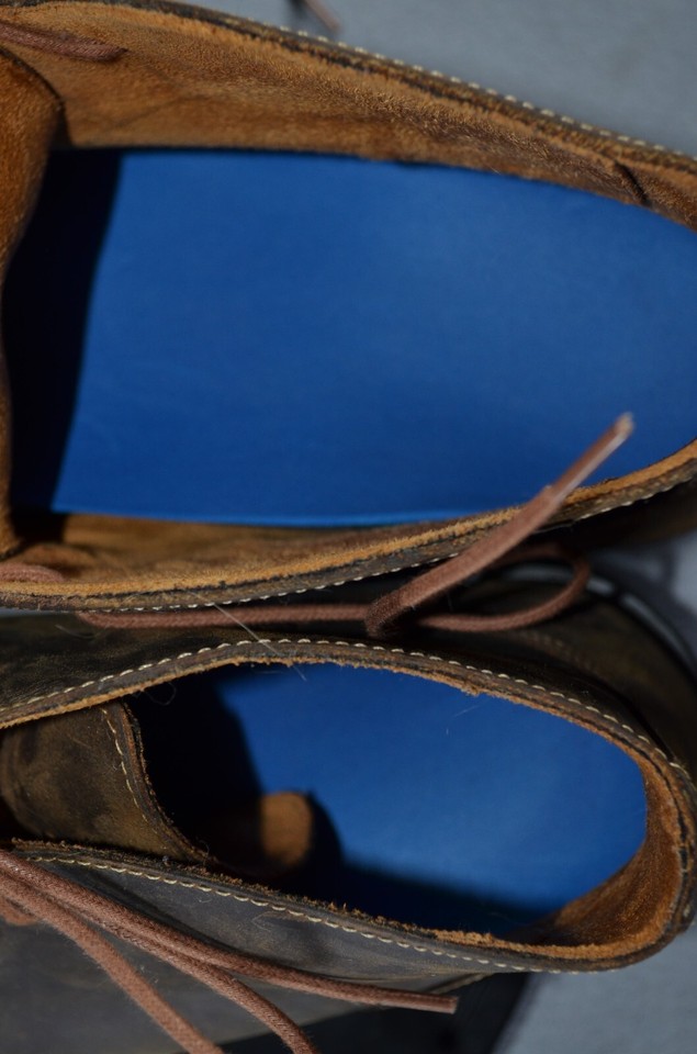 Dr. Comfort Ruk 7920 Men's Leather Chukka Boots Lace Up Brown Size 12 M ...