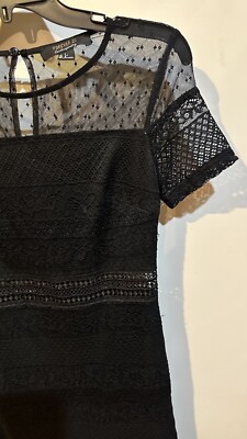 black dresses for juniors forever 21 Contemporary Little SS Zippered Lace Dress Size Small Size:E