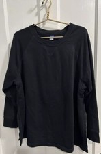 Old Navy Maternity Women s XL Black Crew Neck Sweatshirt RN 54023