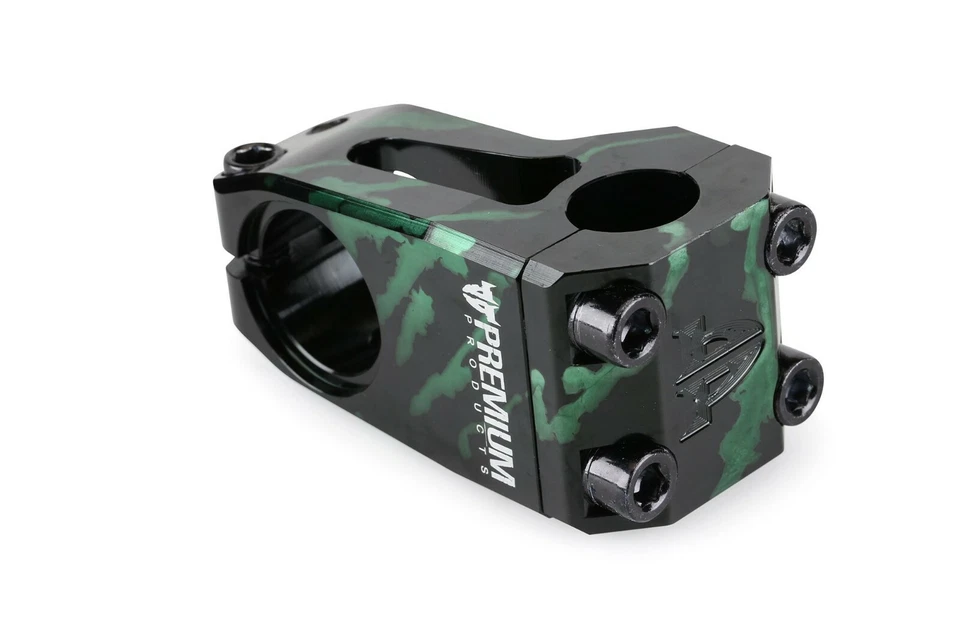 New Premium BMX Sub 10 V3 Front Load Stem Smoke Green Color - Image 2 of 4