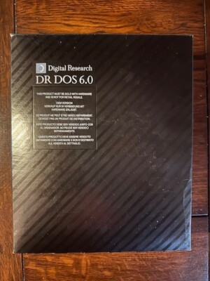   Original DR DOS 6.0 - Klassisches Betriebssystem - Vintage Computing!  