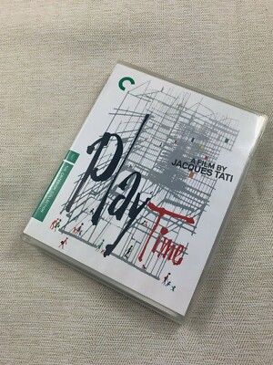 PLAY TIME BLURAY CRITERION COLLECTION OOP 1ST OPENED