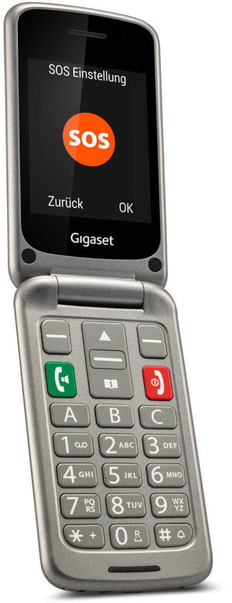 Gigaset GL590 Titan silber - старший помощник по установке клапанов.