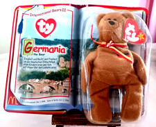 McDonald  s Teenie Beanie Babies Germania Bear Sealed Ty Plush 1999