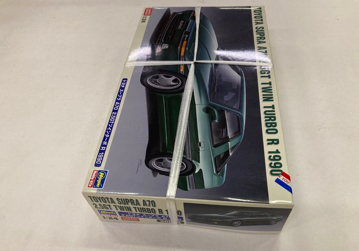 Original Rare Hasegawa 1/24 Kit Toyota Supra A70 2.5GT Twin Turbo