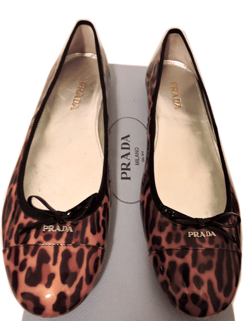 prada leopard shoes