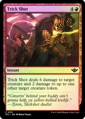 Trick Shot (0151) - Outlaws of Thunder Junction - Common (Foil)