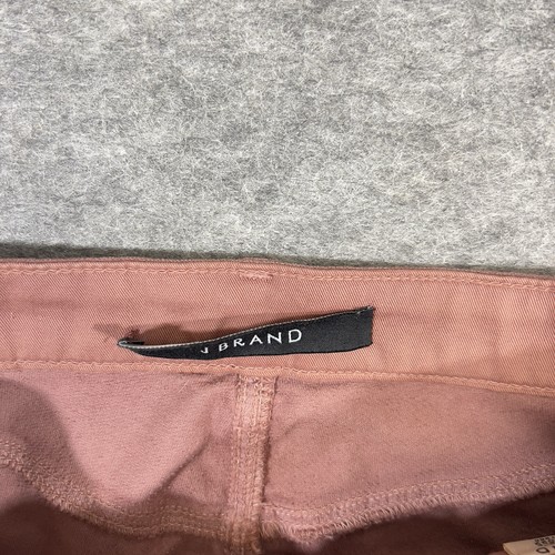 J Brand Pants Womens Size 25 Warm Sable Pink Velvet Maria High Rise Skinny - Picture 12 of 15