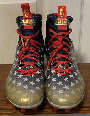 Under Armour Spotlight Lux MC LE USA Football Cleats 3025366  display picture 2