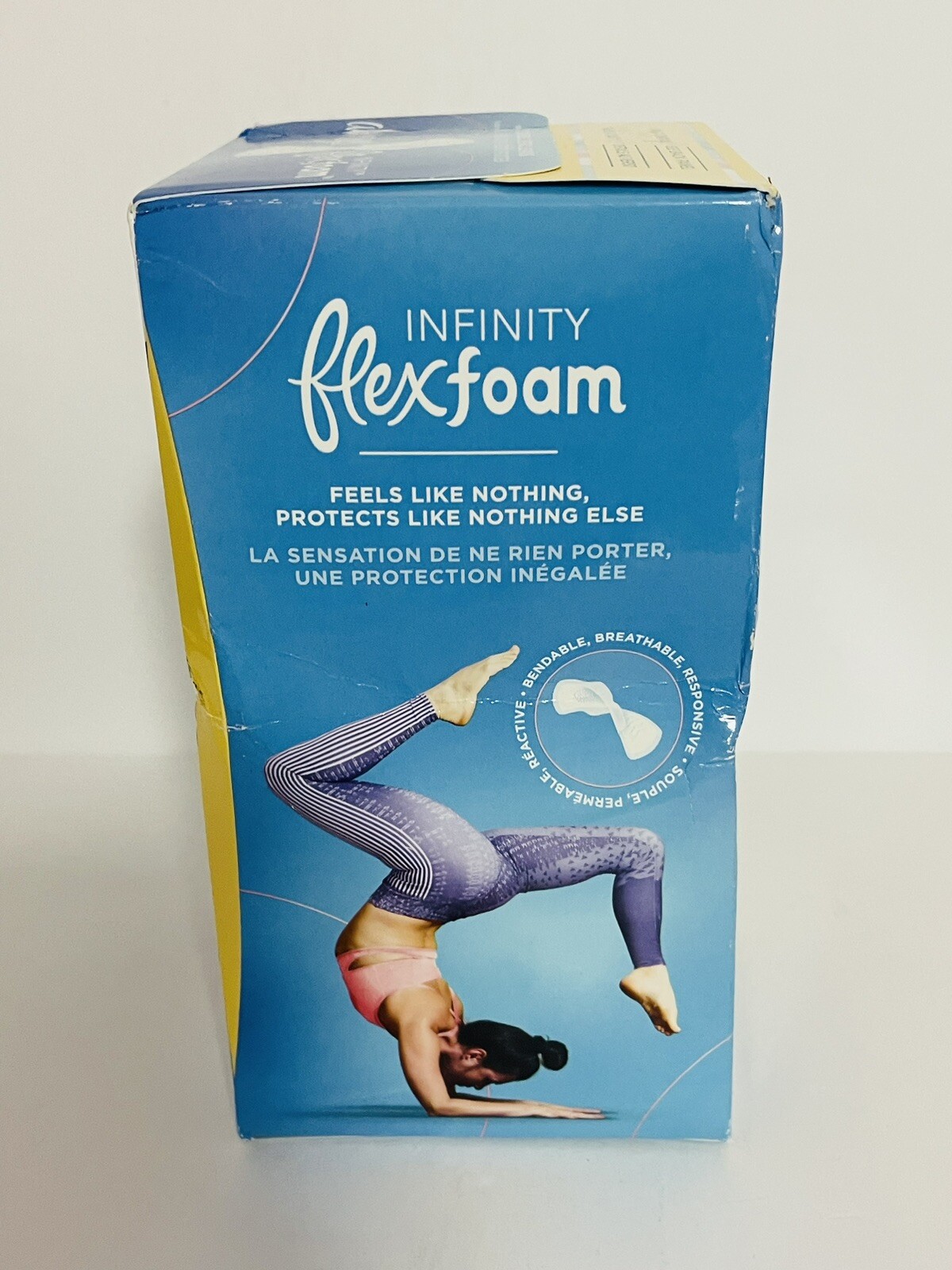 Always Infinity Pads Size 3 Extra Heavy Flow Absorbency With Wings 