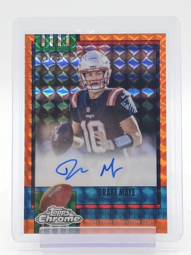 2025 Topps Chrome Drake Maye Superfractor (RAW)