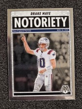 2025 Mosaic Notoriety #3 Drake Maye New England Patriots